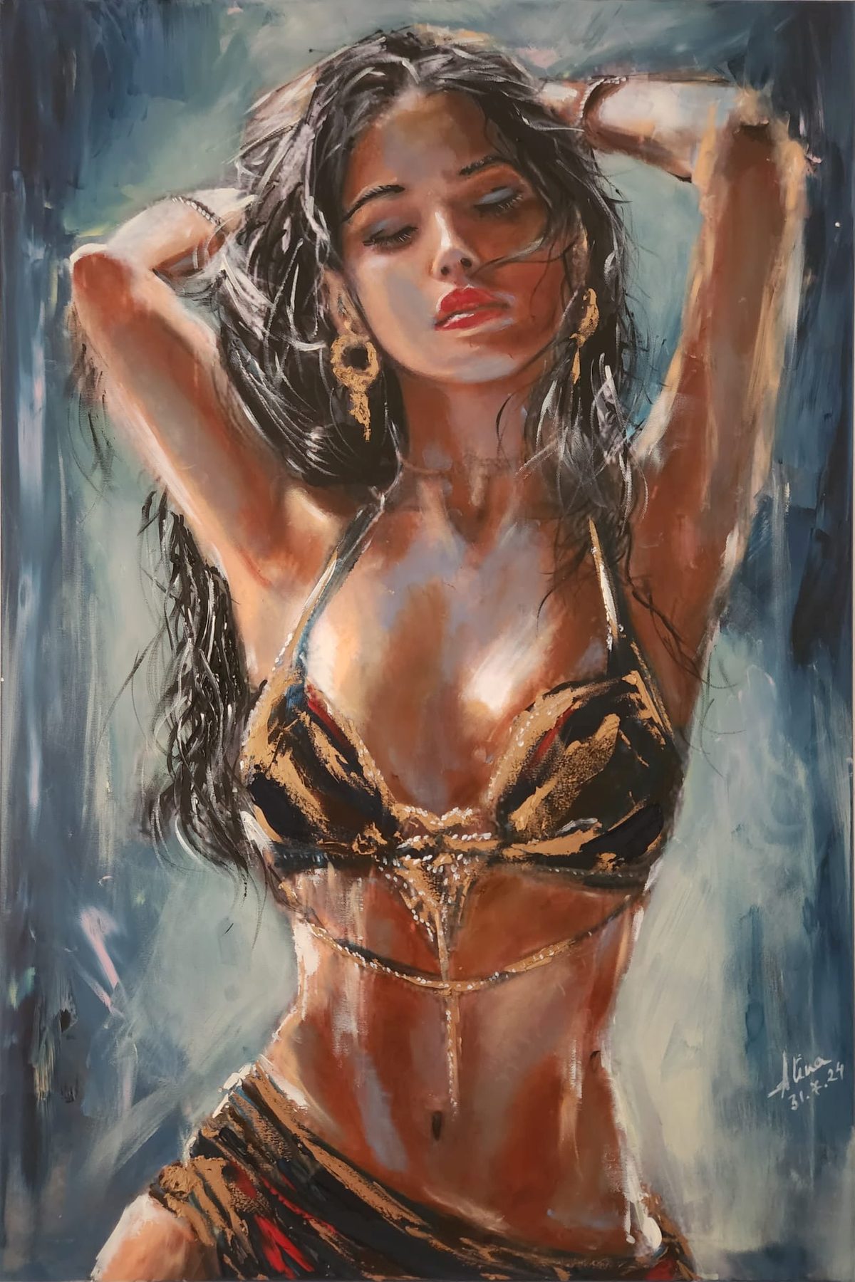 ArteDiAlina.com painting: Summer Mood